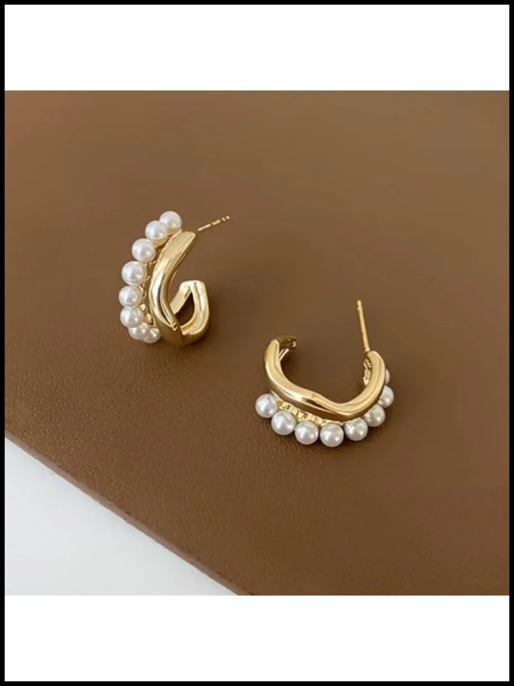 14K Gold Plated CZ Ear Jacket Earrings for Women, Dangle Tassel Drop Earrings